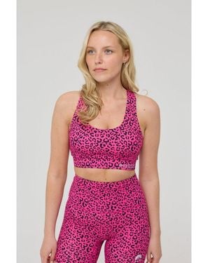 OOSC High Support Elite Crossback Sports Bra - Purple