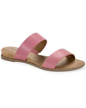 Style & Co. Elliee Flat Sandals - Pink
