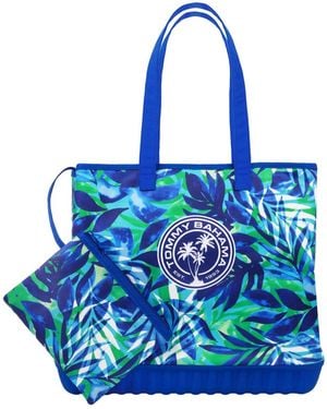 Tommy Bahama Patch Water-repellant Tote Bag - Blue