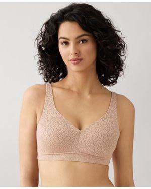 Wacoal Inside Job Wireless Full-coverage Bra 852345 - Natural