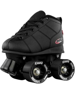 Crazy Skates Rocket Roller Skates For Boys - Black