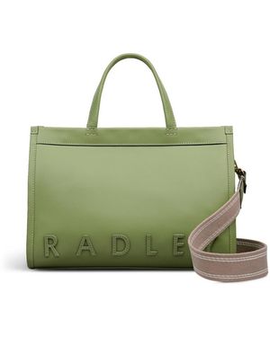 Radley Alba Place Zip Top Small Grab Bag - Green