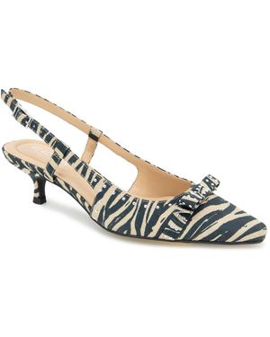 Kenneth Cole Manchester Slingback Pumps - Metallic