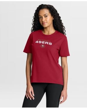 Fanatics San Francisco 49ers Fade Legacy Relaxed-fit T-shirt - Red
