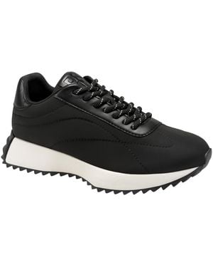 DKNY Natanya Lace-up Sneakers - Black
