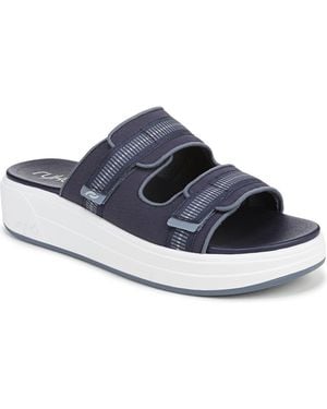 Ryka Viv Slide Sandals - Blue