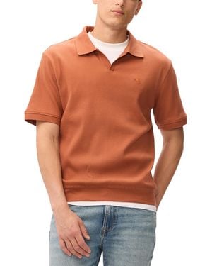 Buffalo David Bitton Short-sleeve Polo Shirt - Orange