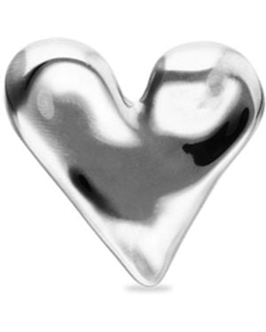 Uno De 50 Sterling Plated Heart Shaped Ring - White