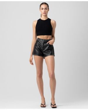 Blank NYC High Waist Shorts - Black