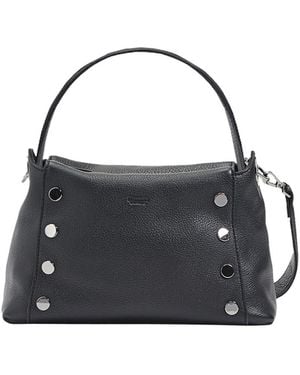 Hammitt Bryant Small Leather Shoulder Crossbody Bag - Gray