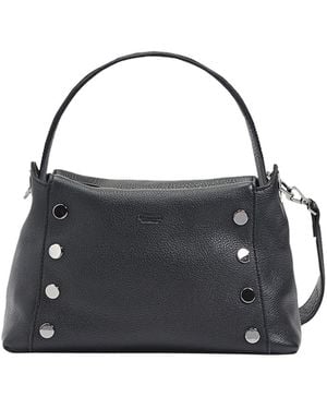 Hammitt Bryant Small Leather Shoulder Crossbody Bag - Gray