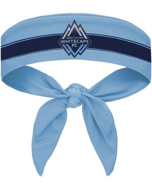 Vertical Athletics Vancouver Whitecaps Fc Tie-back Headband - Blue