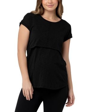 Ripe Maternity Maternity Richie Nursing Lift Up Tee - Black