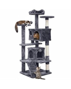 Aronkl Multi-level Cat Tree Tower - White