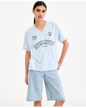 BarIII Sports Jersey T-shirt - Blue