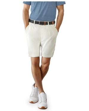 Scott Barber Lyocell/linen Short - Blue