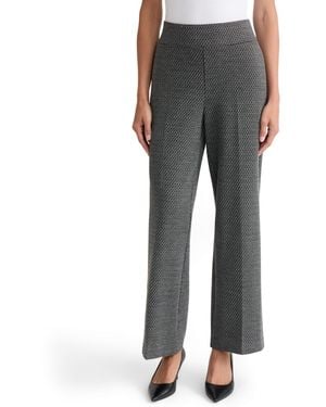 Jones New York Plus Size Pull-on High-waist Wide-leg Pants - Gray