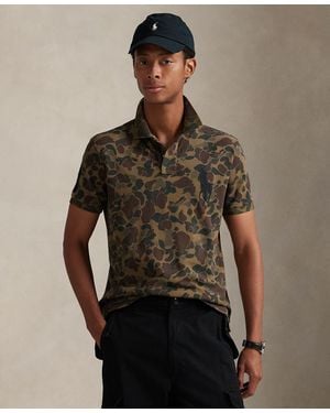 Polo Ralph Lauren Short Sleeve Animated Polo Shirt - Brown