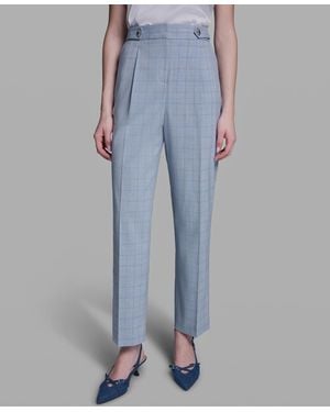 BCBGMAXAZRIA High-rise Wide-leg Pants - Blue