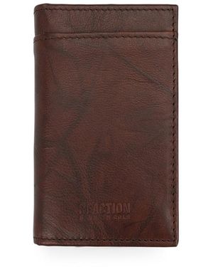 Kenneth Cole Duo-fold Magnetic Wallet - Brown