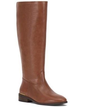 Vince Camuto Bercla Regular Wide Calf Riding Boots - Brown