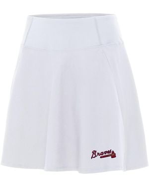 Antigua Atlanta Braves Chip Skort - White