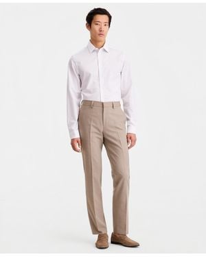 BOSS Hugo By Modern-fit Suit Pants - White