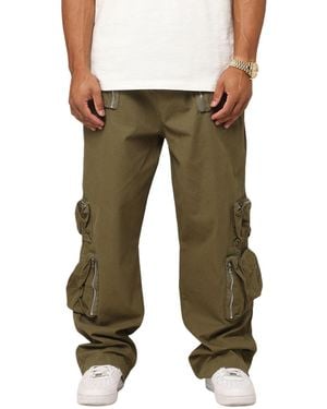 MNML ultrabaggy Tactical Cargo Pant - Green