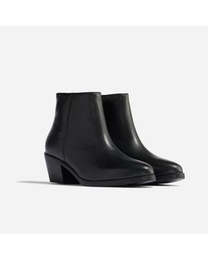 Nisolo Marisa Inside Zip Boot - Black