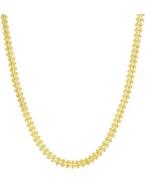 And Now This Chain Necklace - Metallic