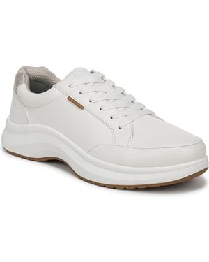 Dr. Scholls All Beyond Plantar Fasciitis Pain Relief Arch Support Lace-up Sneakers - White