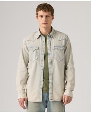 Levi's Classic Standard Fit Western Shirt - Natural