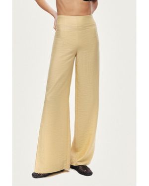 Nocturne Straight-leg Relaxed Pants - Natural