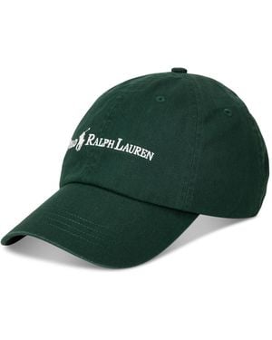 Polo Ralph Lauren Cotton Twill Ball Cap - Green