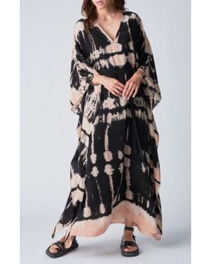 ocean + main Ocean+main Ocean+main Cupro Caftan - Multicolor