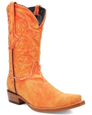 Dingo Big Easy Denim Boot - Orange