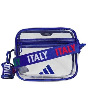 adidas Italy Zip-up Crossbody Bag - Blue