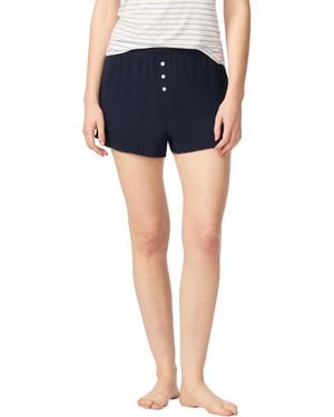 Gap Mid Rise Pull-on Jersey Shorts - Blue