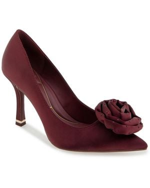 Kenneth Cole Romi Rosette Slip-on Pumps - Red