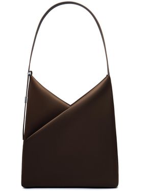 Lux & Nyx Origami Convertible Hobo Bag 15" Laptop Tote - Black