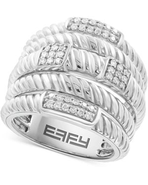 Effy Effy Diamond Multi-row Statement Ring (1/3 Ct. T.w. - White