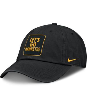 Nike Iowa Hawkeyes Local Club Adjustable Hat - Black