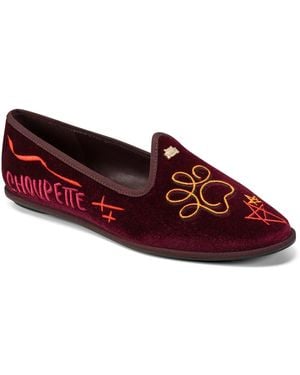 KARL LAGERFELD Paris Ballet Flat - Red