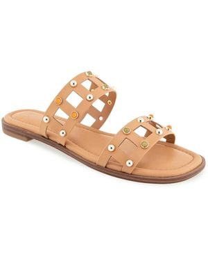 Kensie Rosaly Flat Sandal - Pink