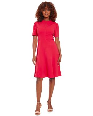 slim fit dress slacks London Times T5705M