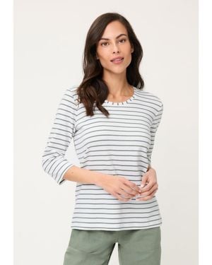 Olsen Stripe T-shirt - White
