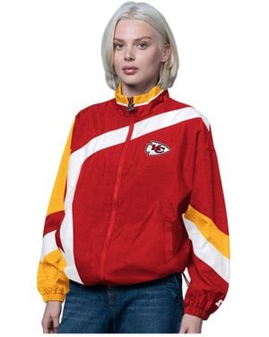 Starter Red/gold Kansas City Chiefs 1st Quarter Full-zip Windbreaker