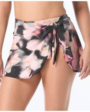 Coco Reef Contours Halo Printed Cover-up Sarong - Multicolor