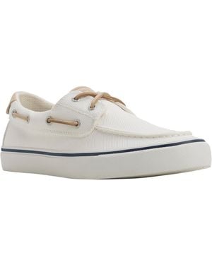 Sperry Top-Sider Helm 2-eye Round-toe Boat Shoes - White