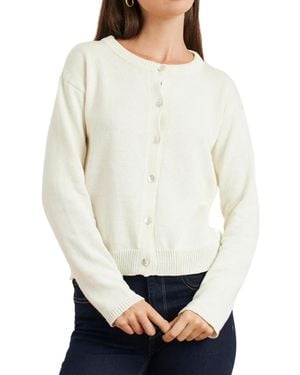 Paneros Clothing Ruthie Cardigan - White